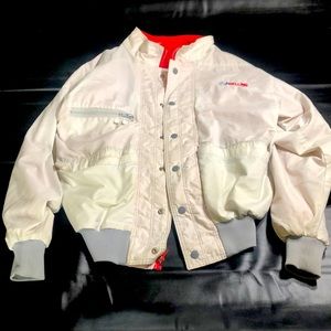 White Melling Racing Windbreaker | L